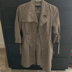 Banana Republic Casual Trench Jacket